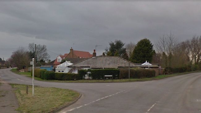 A cyclist was injured in the crash with a silver or grey car.
Credit: Google.