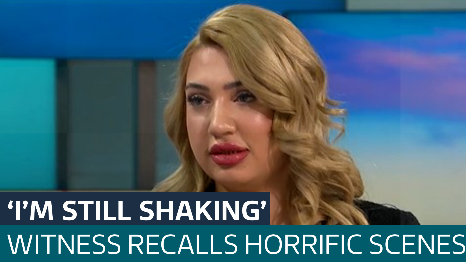 'I'm still shaking' Witness in the same carriage as attacker recalls(02)