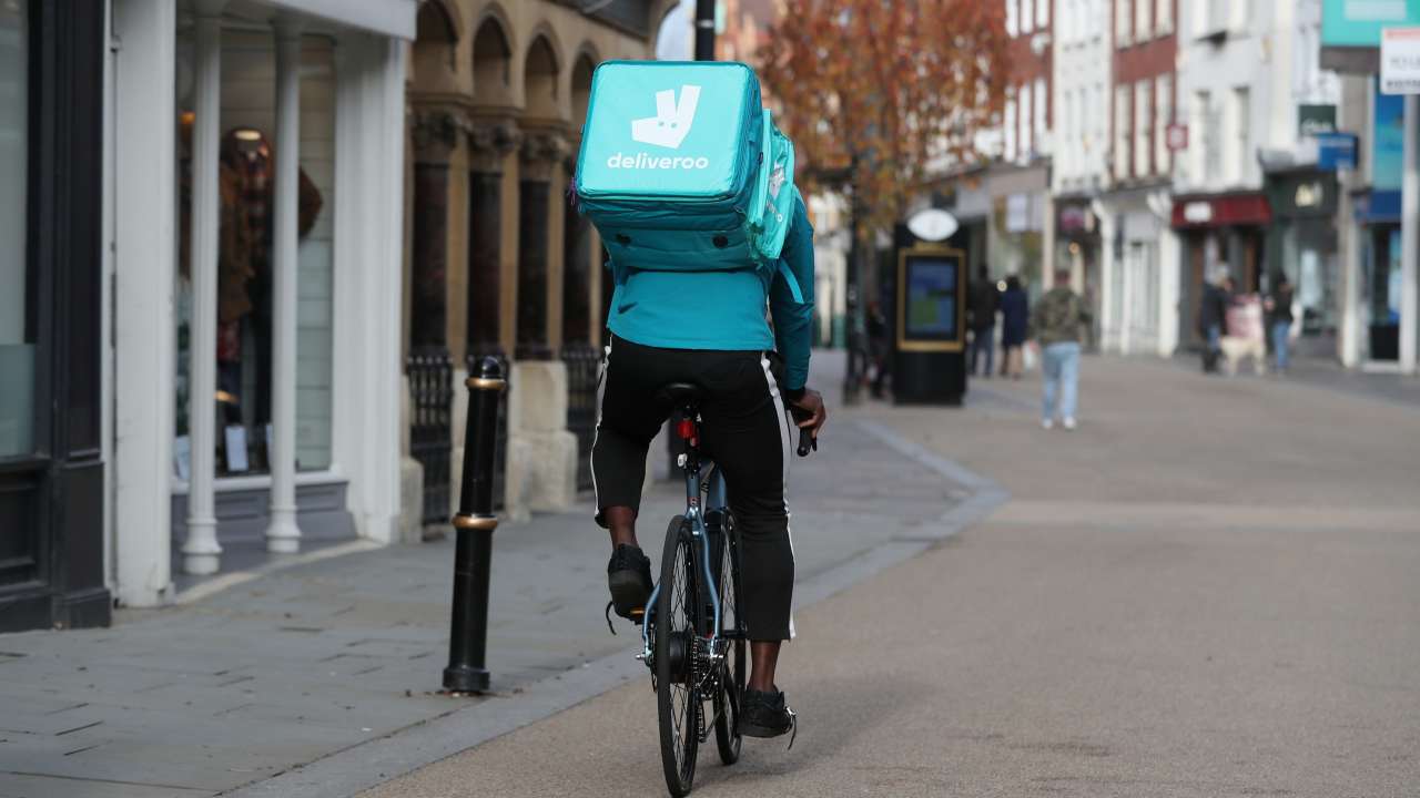 Thousands of takeaway riders to strike on Valentine's Day