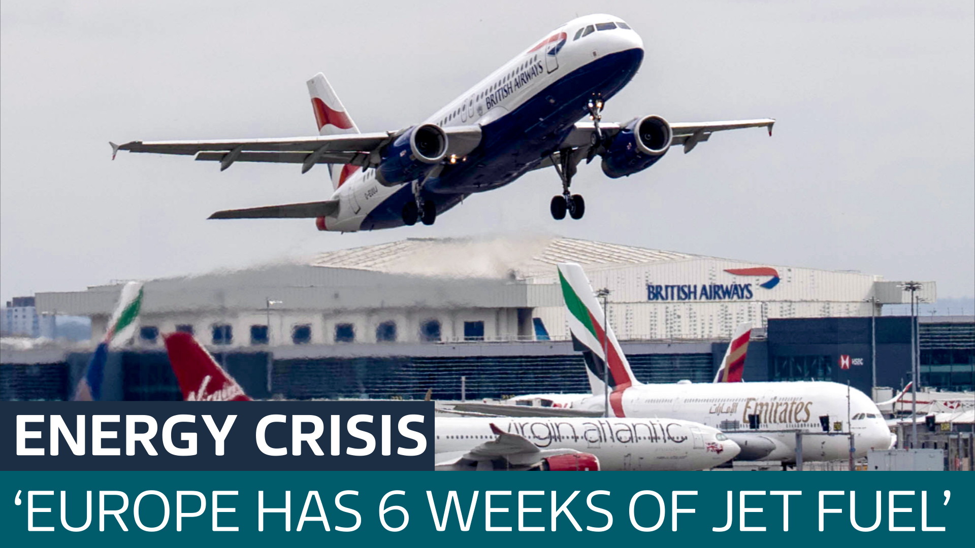 Europe has six weeks of jet fuel left, global energy watchdog warns - Latest From ITV News