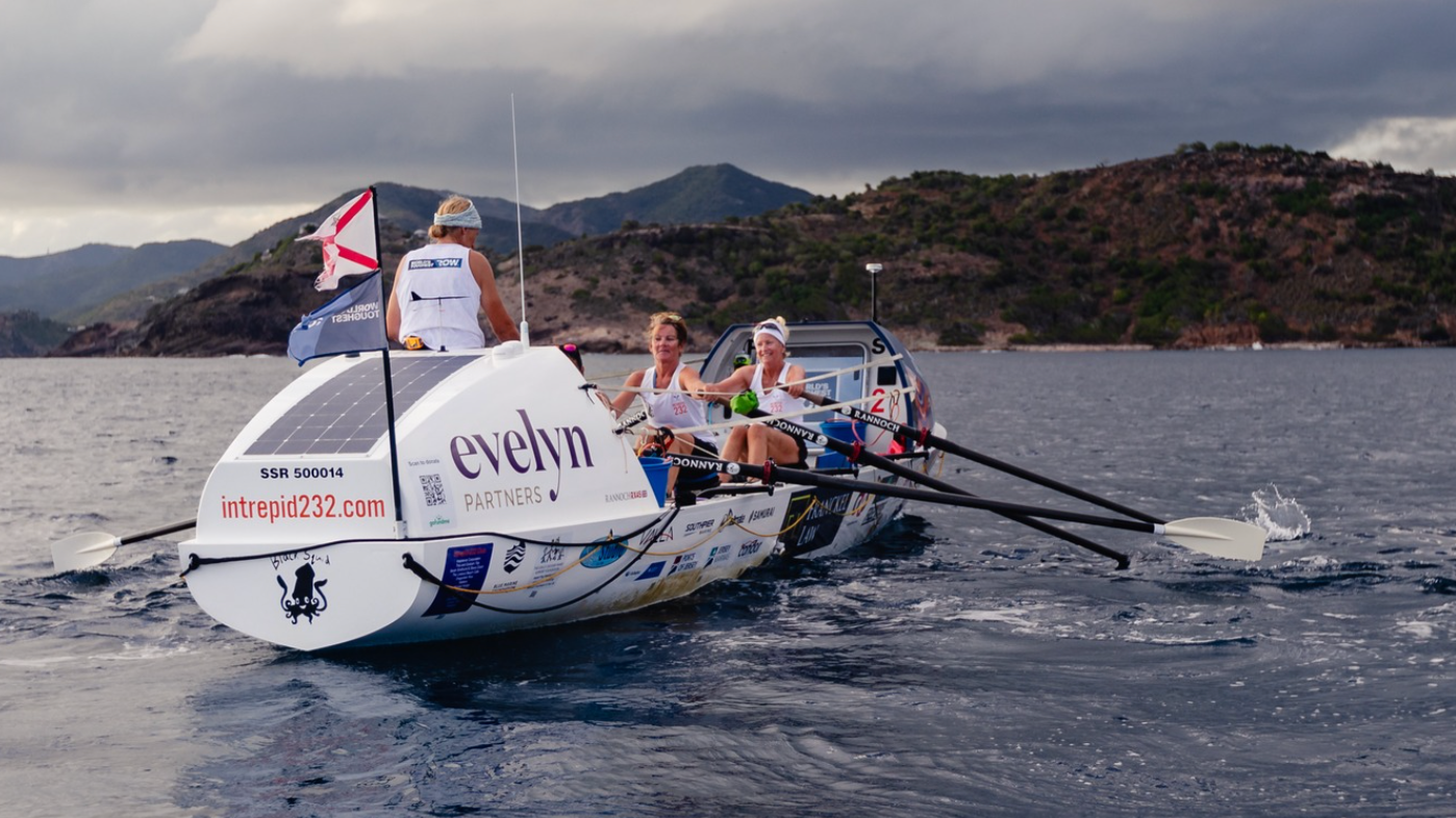 Jersey s Intrepid 232 rowing team set world record after rowing