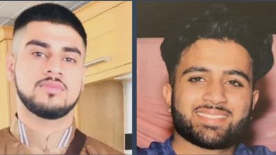 Saqib Hussain and Mohammed Hashim Ijazuddin, who were both 21, died in a crash on the A46 in Leicestershire at 1:35am on Friday. 