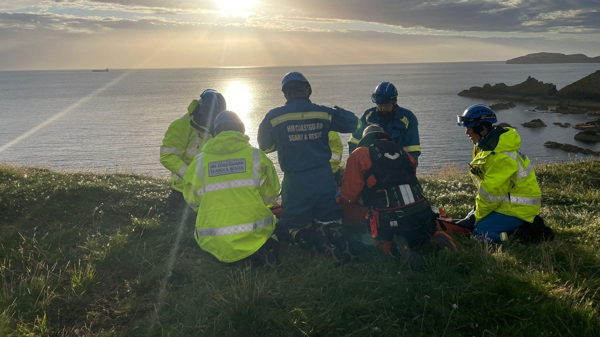 Person Airlifted To Hospital Following 125ft Fall | ITV News Border