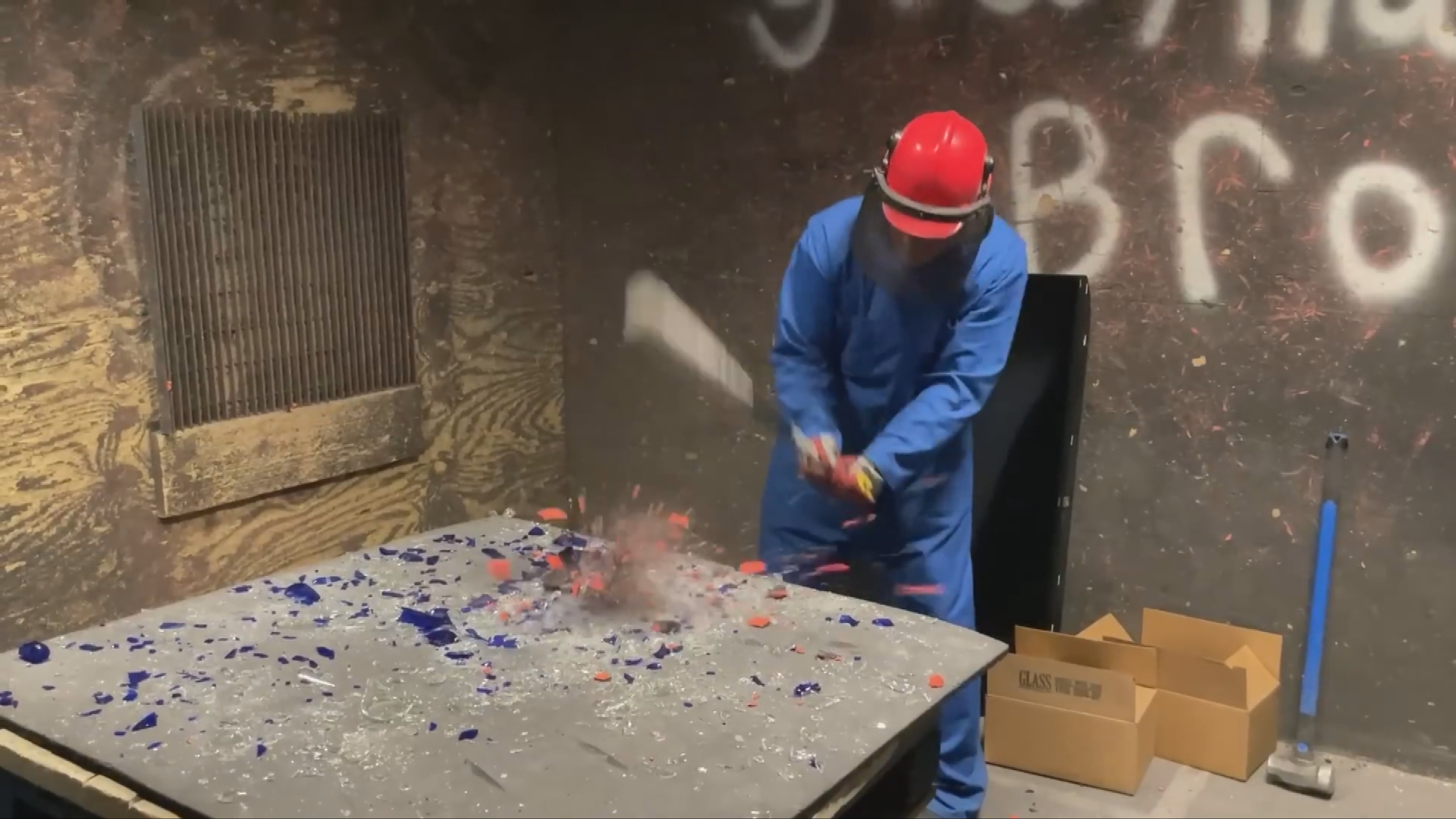 'It's about release': Why are rage rooms on the rise across the UK?
