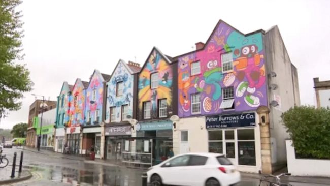 upfest murals in Bristol