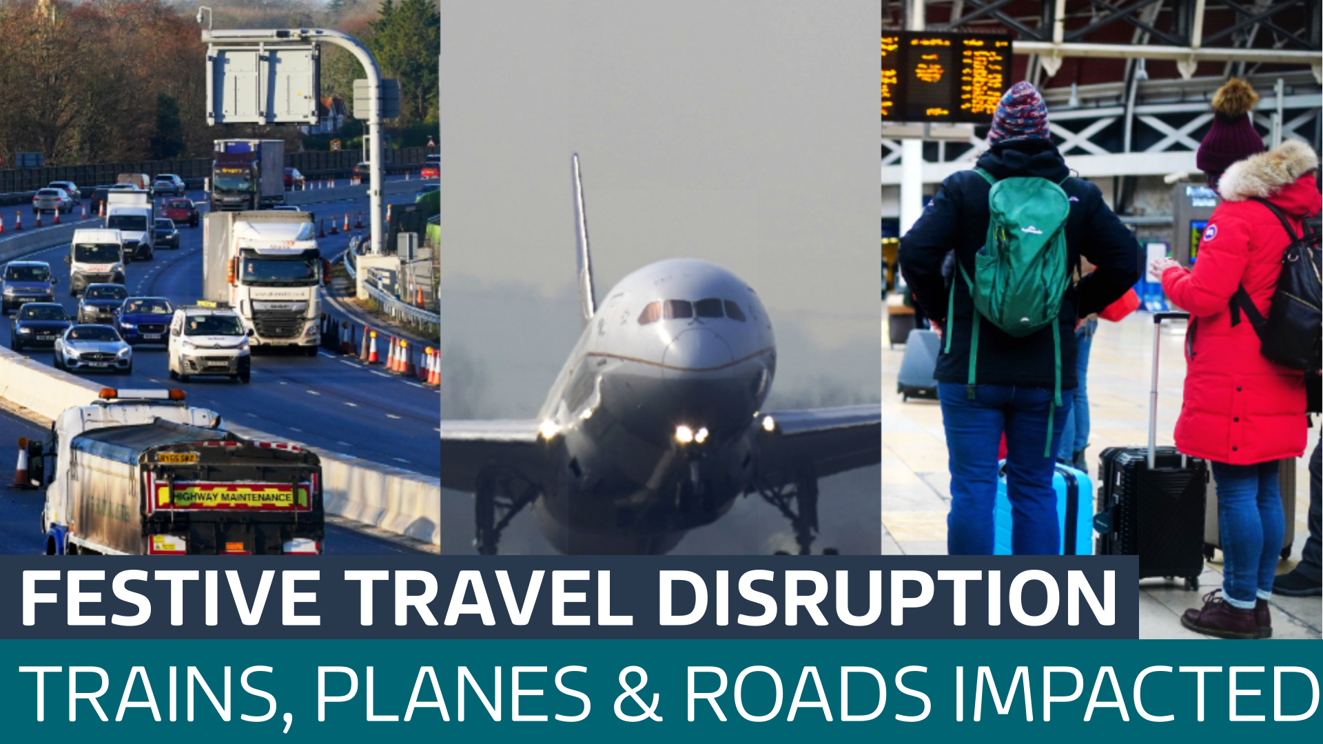 Christmas travel plans likely to be disrupted by huge wave of strike ...