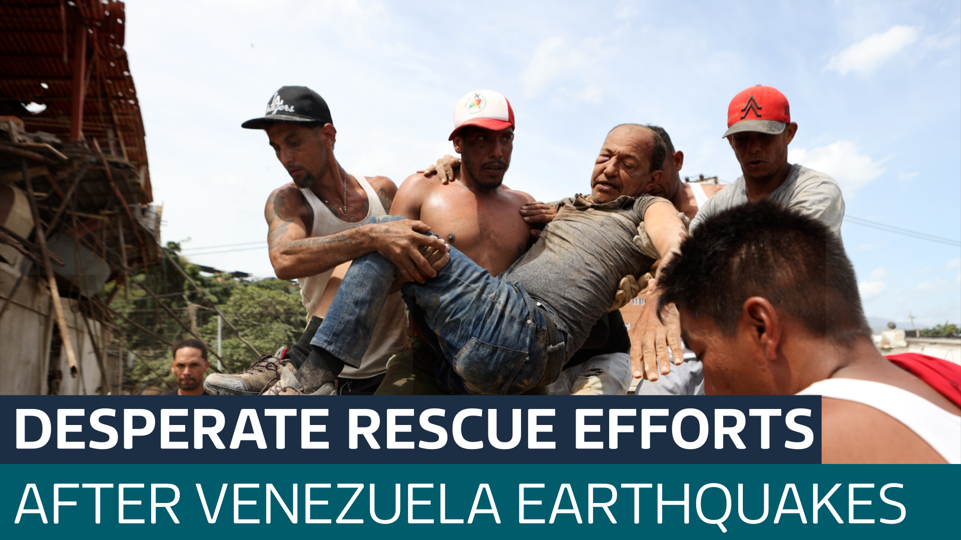 Race against time as rescue efforts continue after Venezuela earthquakes