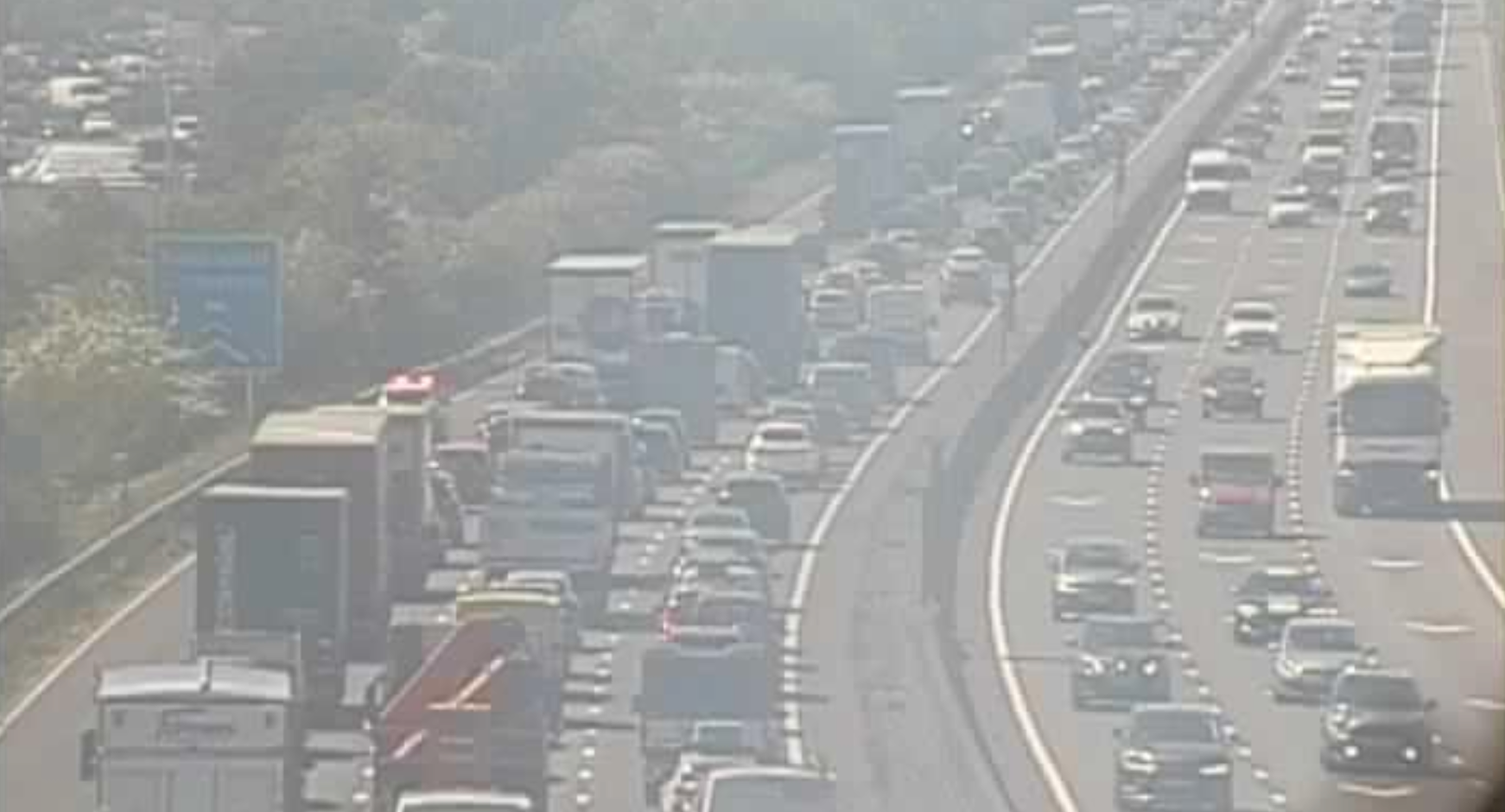 travel updates m5 south west