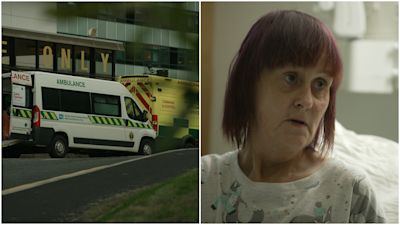 June Wilkinson waited 48 hours in A&E for a bed but says she is one of the 'lucky ones'
