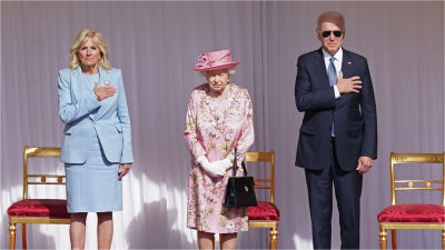 President Biden says Queen 'reminded me of my mother' after Windsor ...