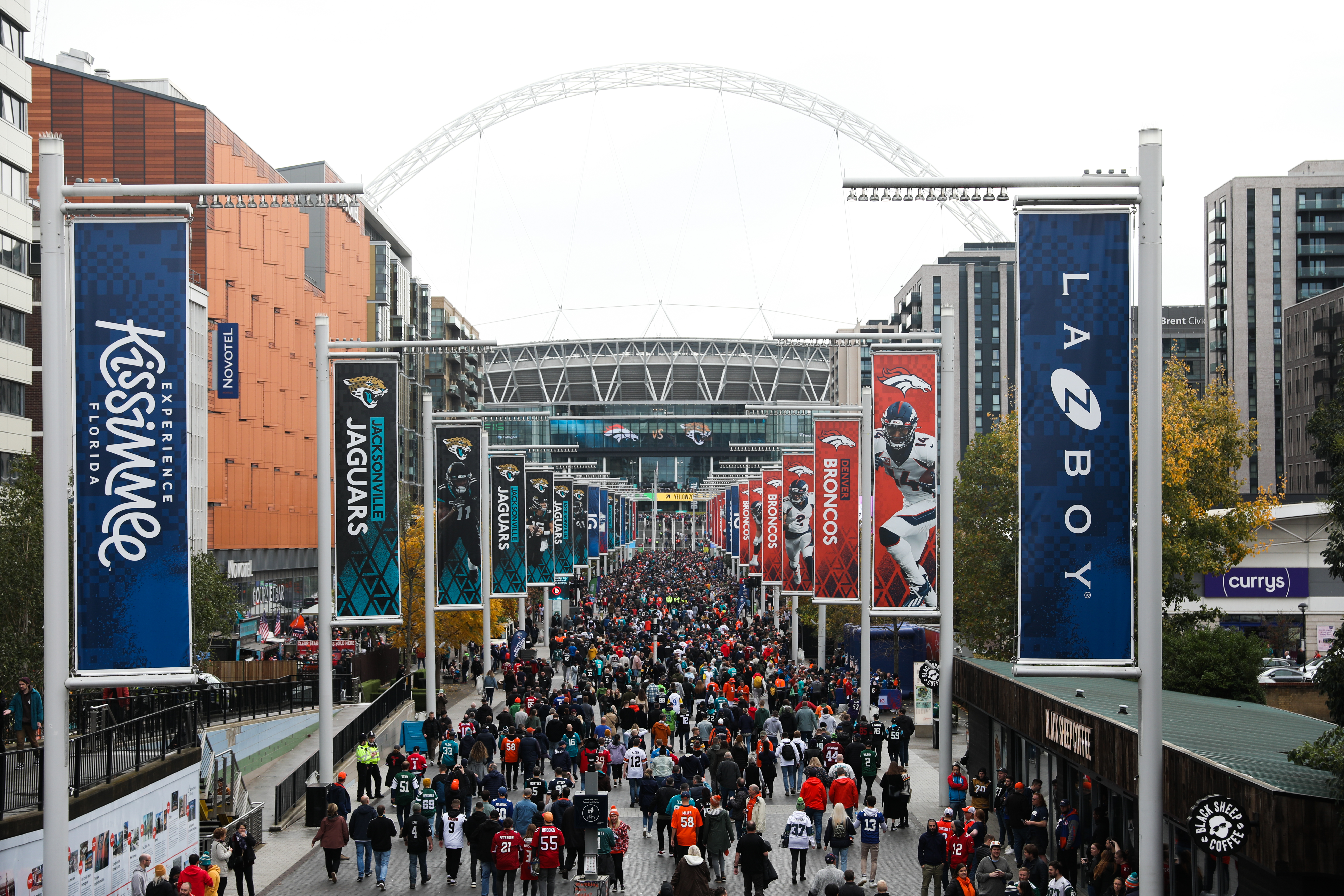 London calling: Broncos set for clash with Jaguars at Wembley Stadium