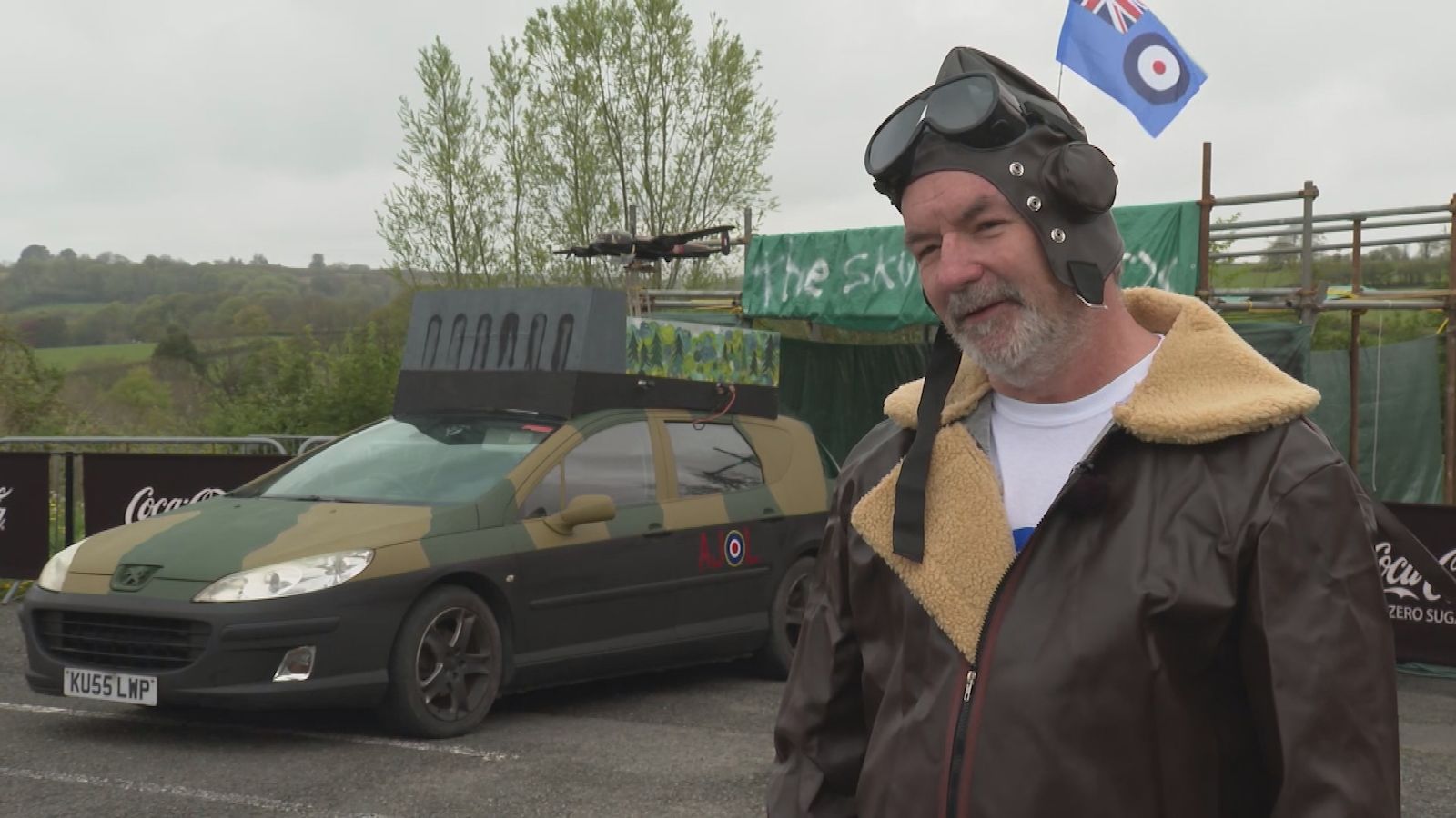 Peugeot 407 transformed into unique tribute to WW2 Dambusters Raid ...
