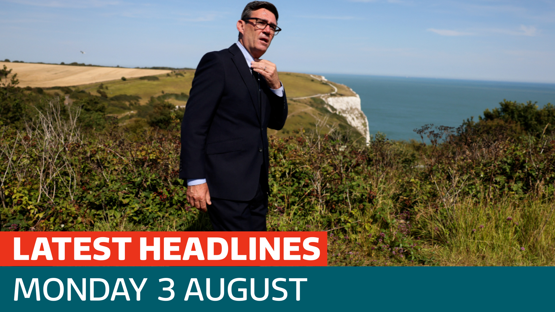 The latest headlines - as Andy Burnham promises to tackle small boat crossings