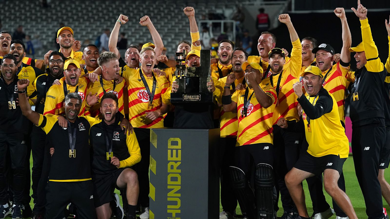 Nottingham Rockets Nottingham's Trent Rockets clinch victory in The Hundred men's cricket ...