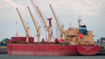 The Gibraltar Eagle ship.