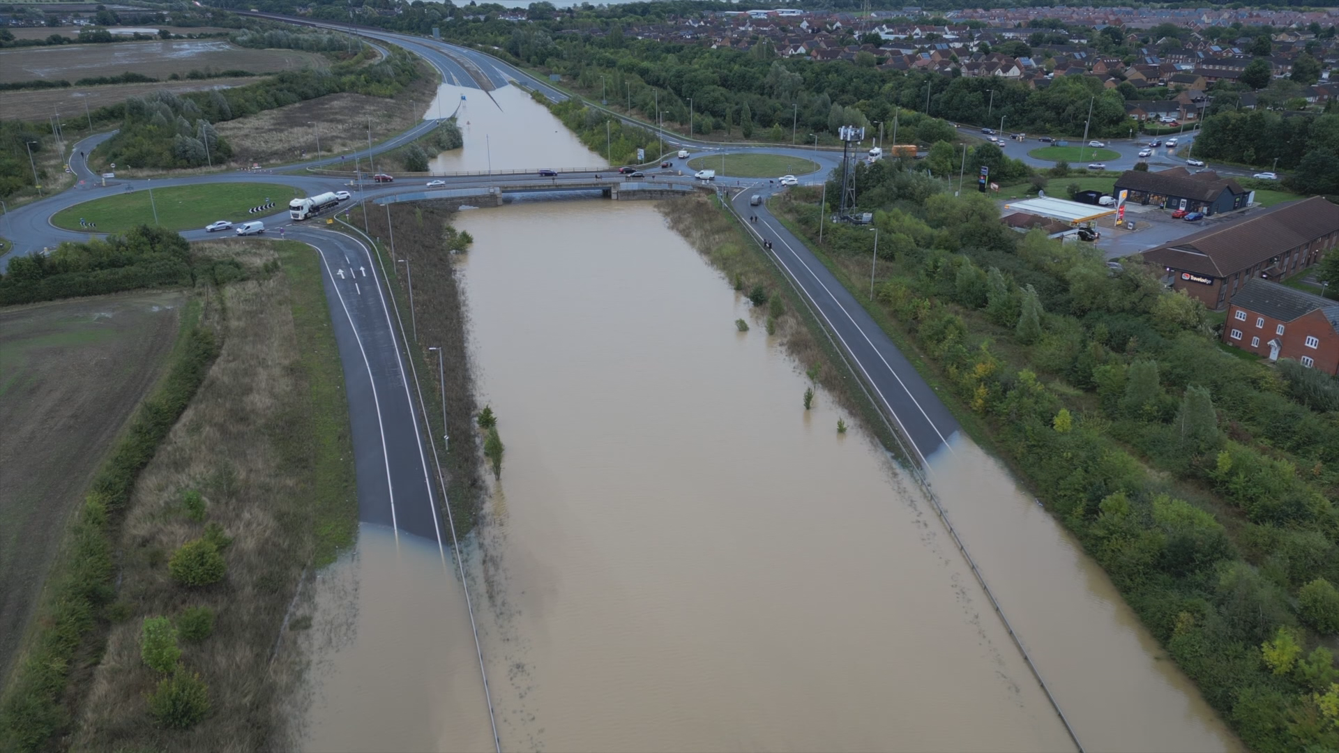 National Highways Warn A421 In Bedfordshire Could Be Underwater For ...