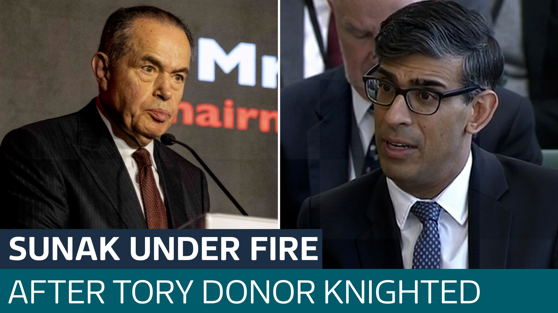 Labour Criticises 'arrogant' Rishi Sunak After Tory Donor Knighted ...