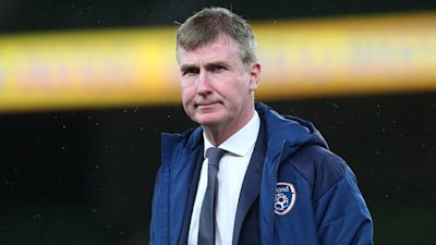 Republic of Ireland head coach Stephen Kenny before the UEFA Nations League match at the Aviva Stadium, Dublin.
Credit: Brian Lawless / PA Images