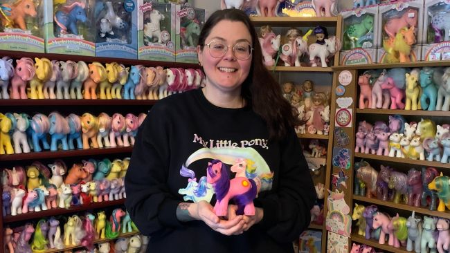 Miranda Worby reckons she has more than 4,000 ponies in her collection. 