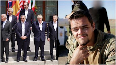G7 world leaders have condemned the 'sham trials' which saw death sentences
handed to two Britons for fighting Russian forces in Ukraine