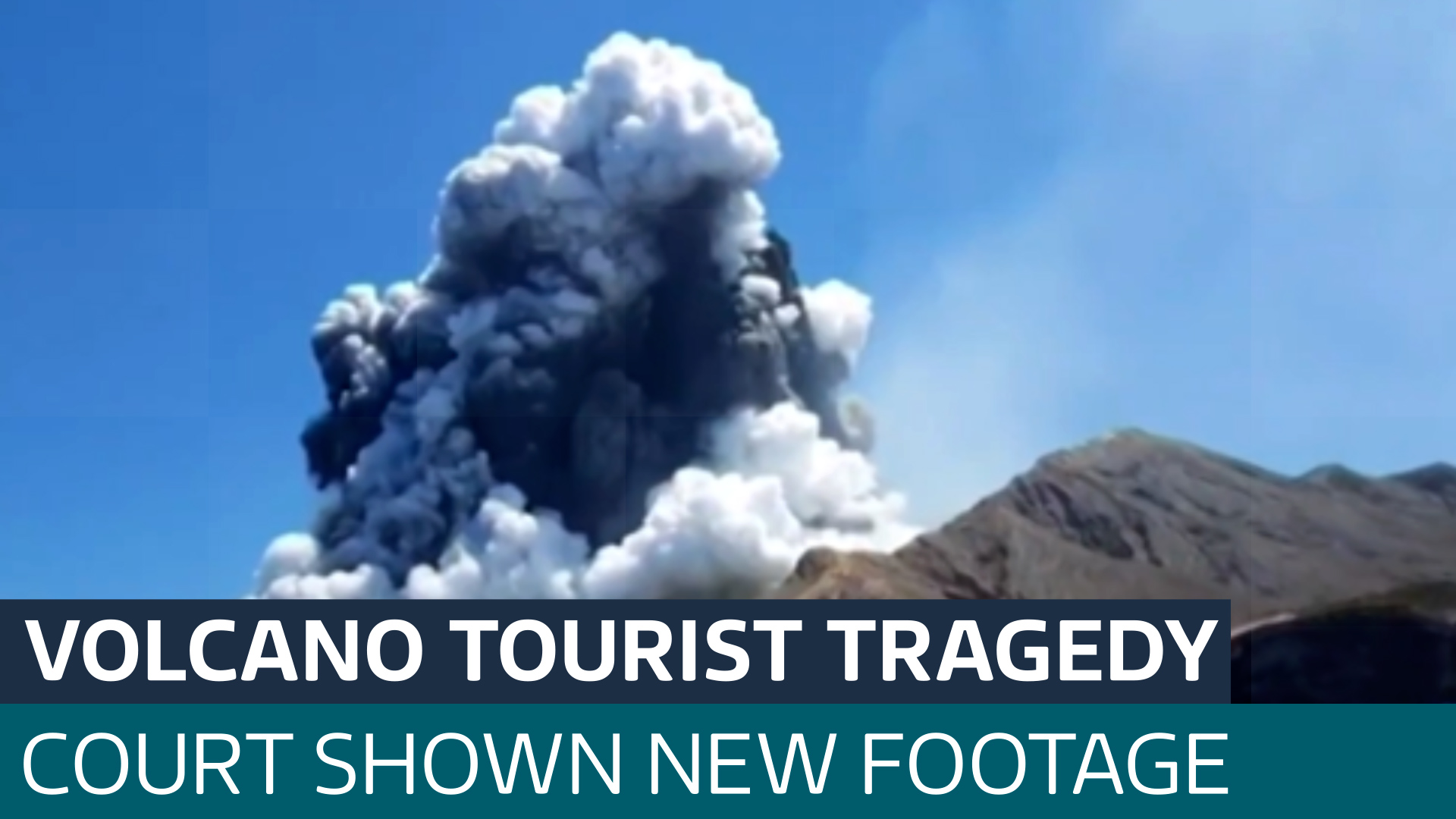 Footage played to court showing moment of deadly White Island volcano ...