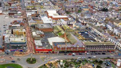 Rhyl town centre / Welsh Government photo