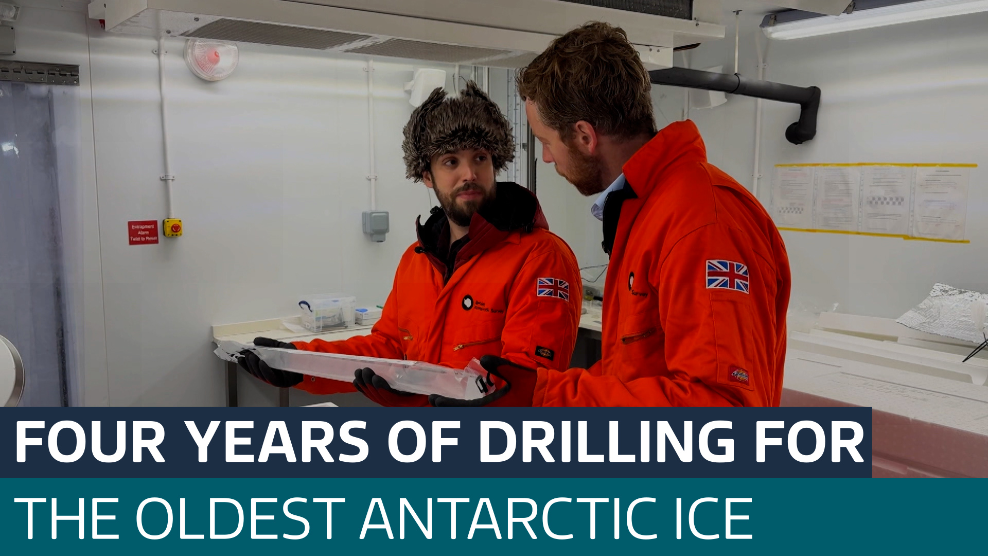 Drilling Antarctica: What ice can tell us about our past and the future - Latest From ITV News