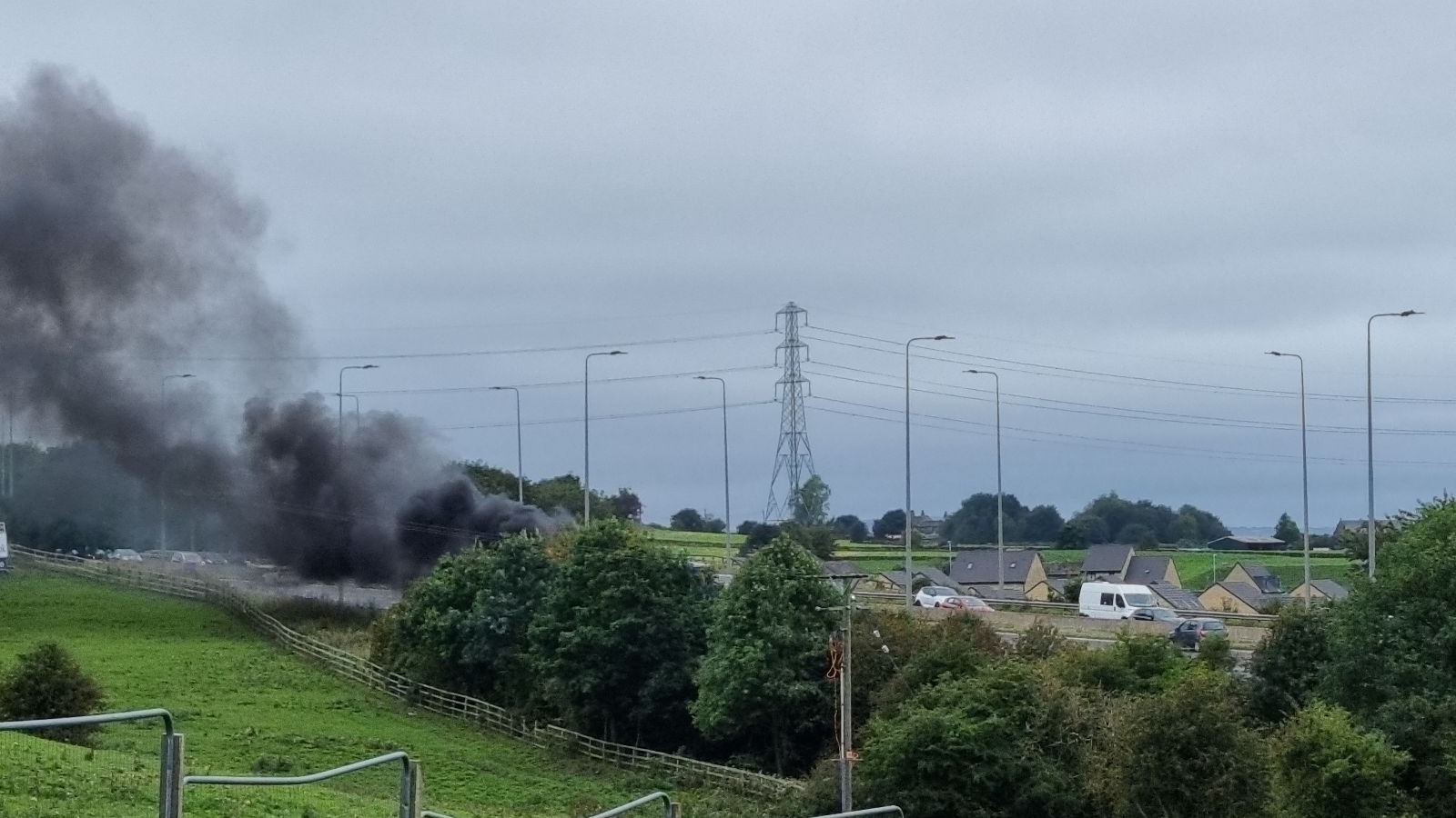 M62 In West Yorkshire Part Closed After Lorry Catches Fire | ITV News ...