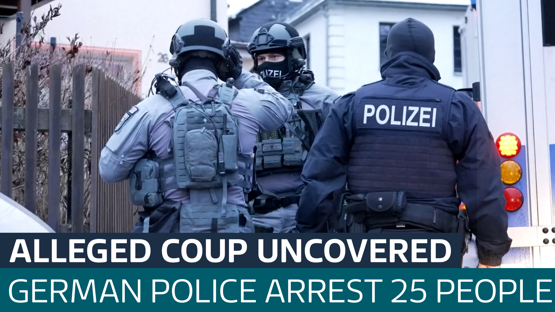 German Police Uncover Suspected Plot To Overthrow The Government ...