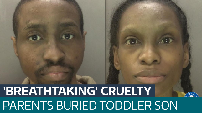 Parents sentenced to 44 years for causing death of three-year-old son ...