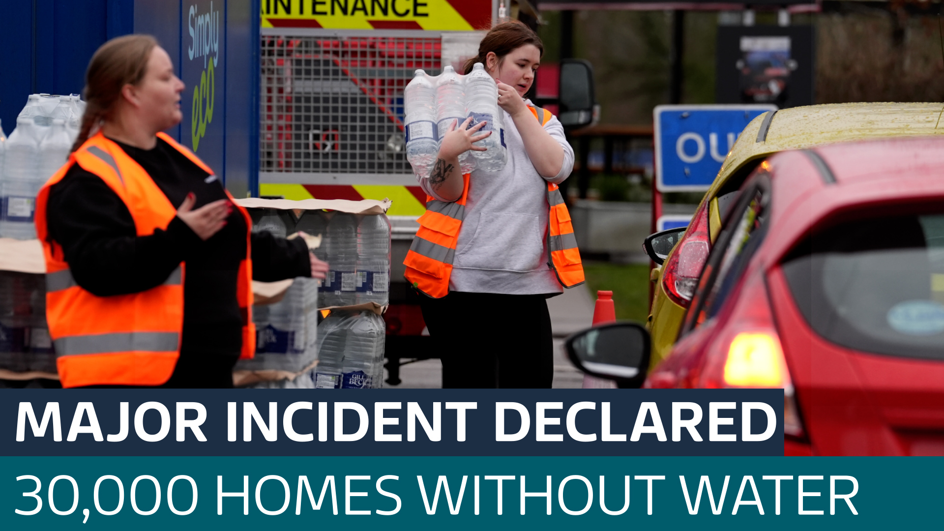 'It's really frustrating': Water outage continues in Kent and Sussex - Latest From ITV News