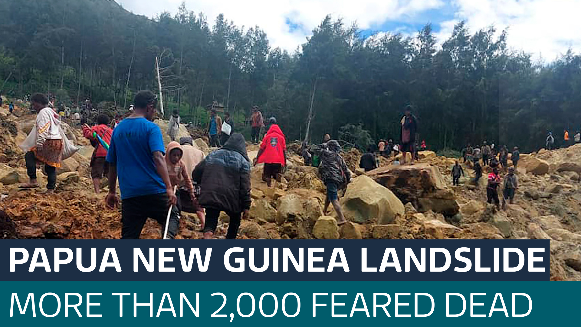 2,000 people feared dead after landslide in Papua New Guinea - Latest ...