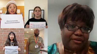 anti racist wales- people showing they have zero tolerance for racism