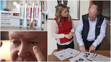 Patients tell ITV News of rare sudden blindness linked to weight-loss jabs