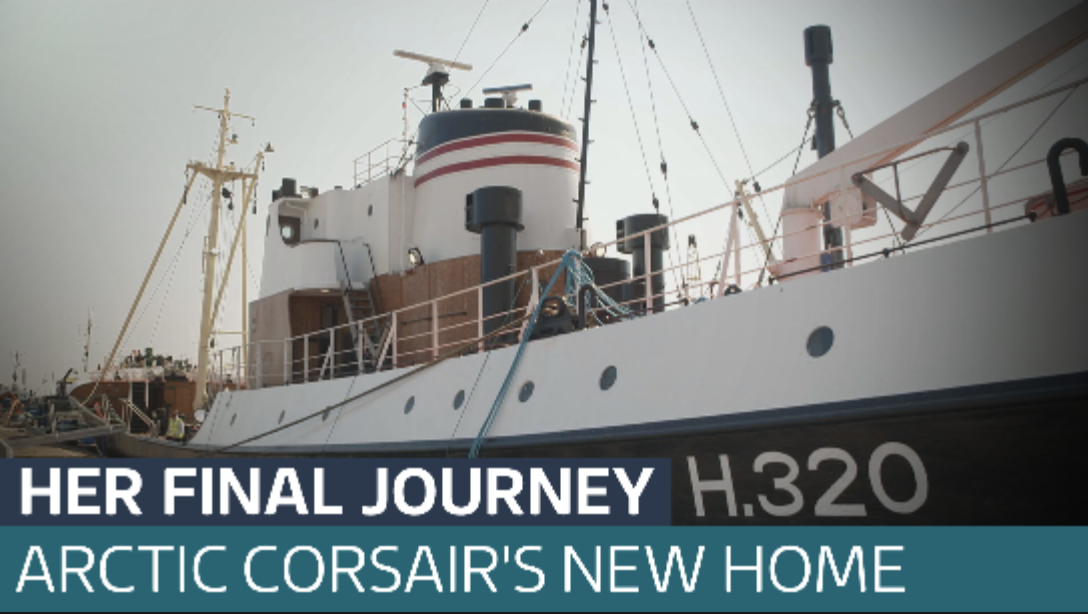 Arctic Corsair's last journey to become visitor attraction in Hull