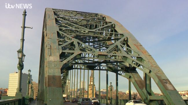 15.09.21 Tyne Bridge State repairs Tyne Tees