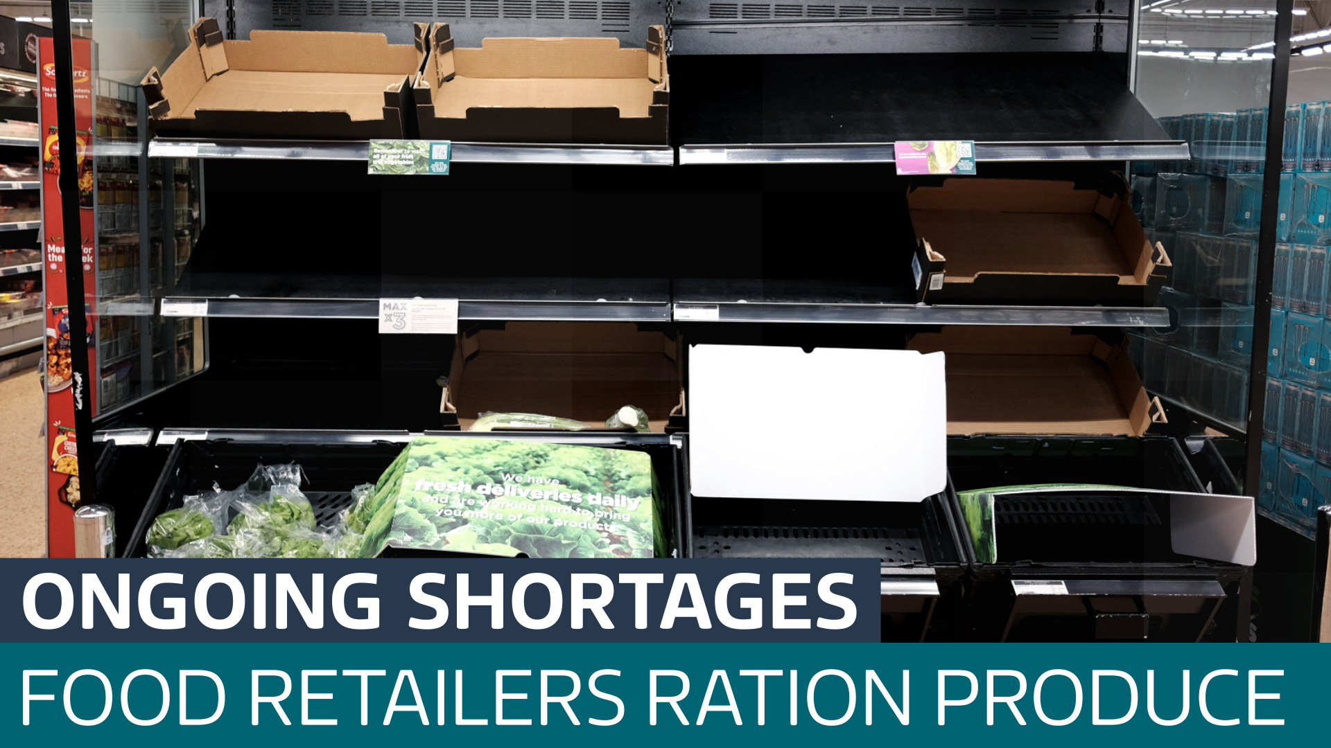 Warnings of more shortages ahead as supermarkets bring in buying limits ...