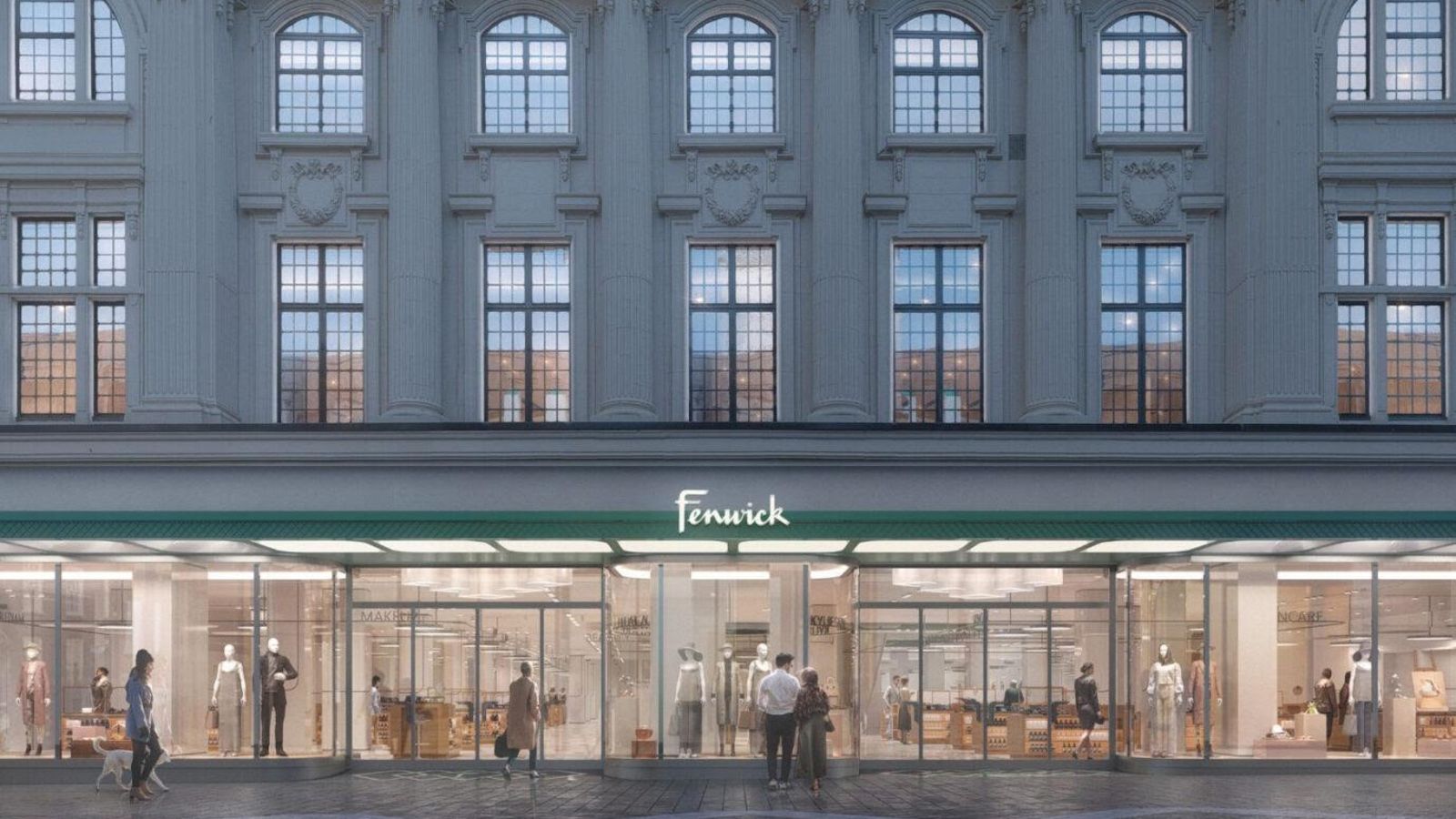 Fewicks Tea Shop New look and entrance unveiled for Fenwick's flagship Newcastle store ...