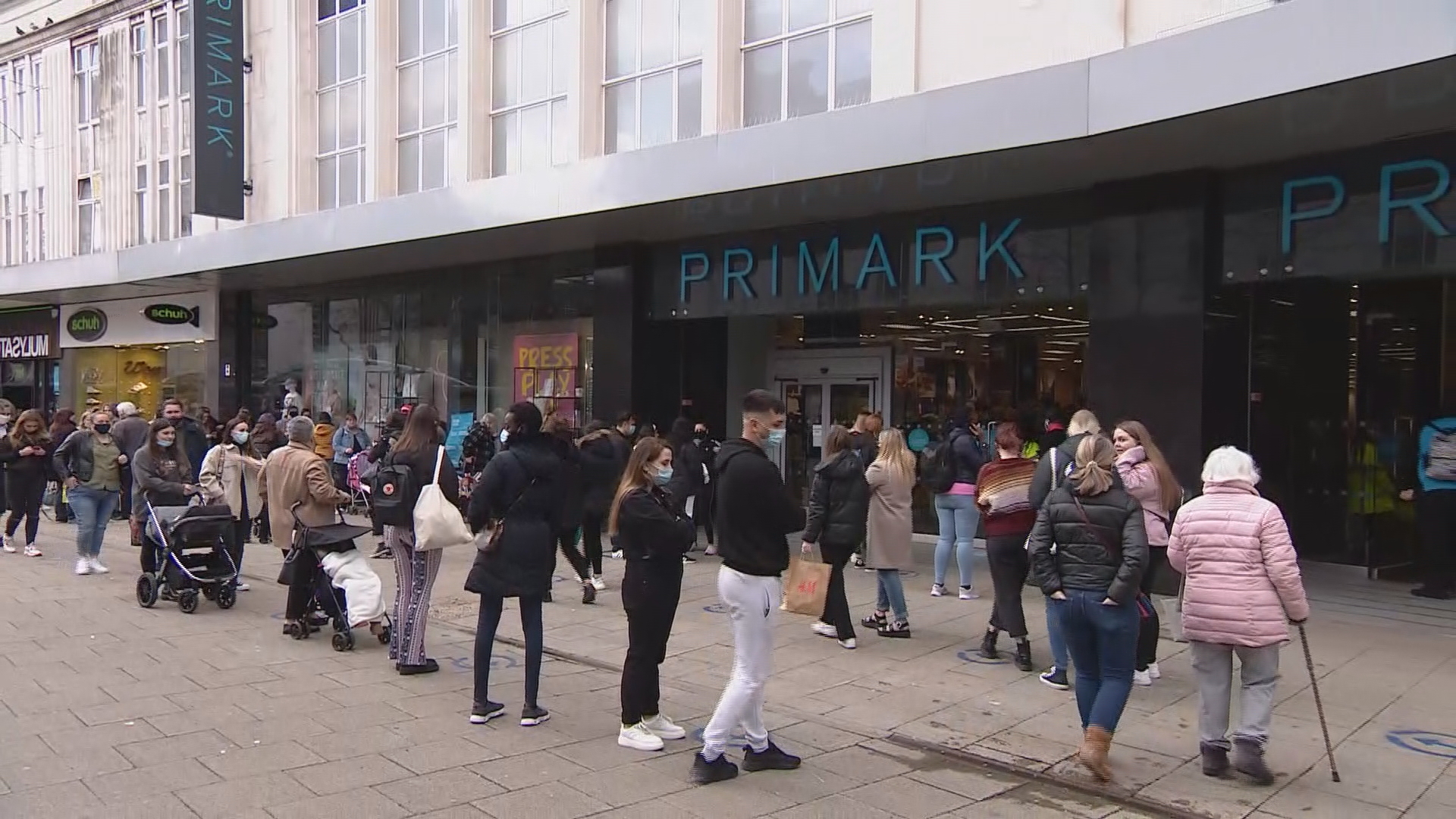 Lockdown shops, pubs and gyms met with queues as doors open across