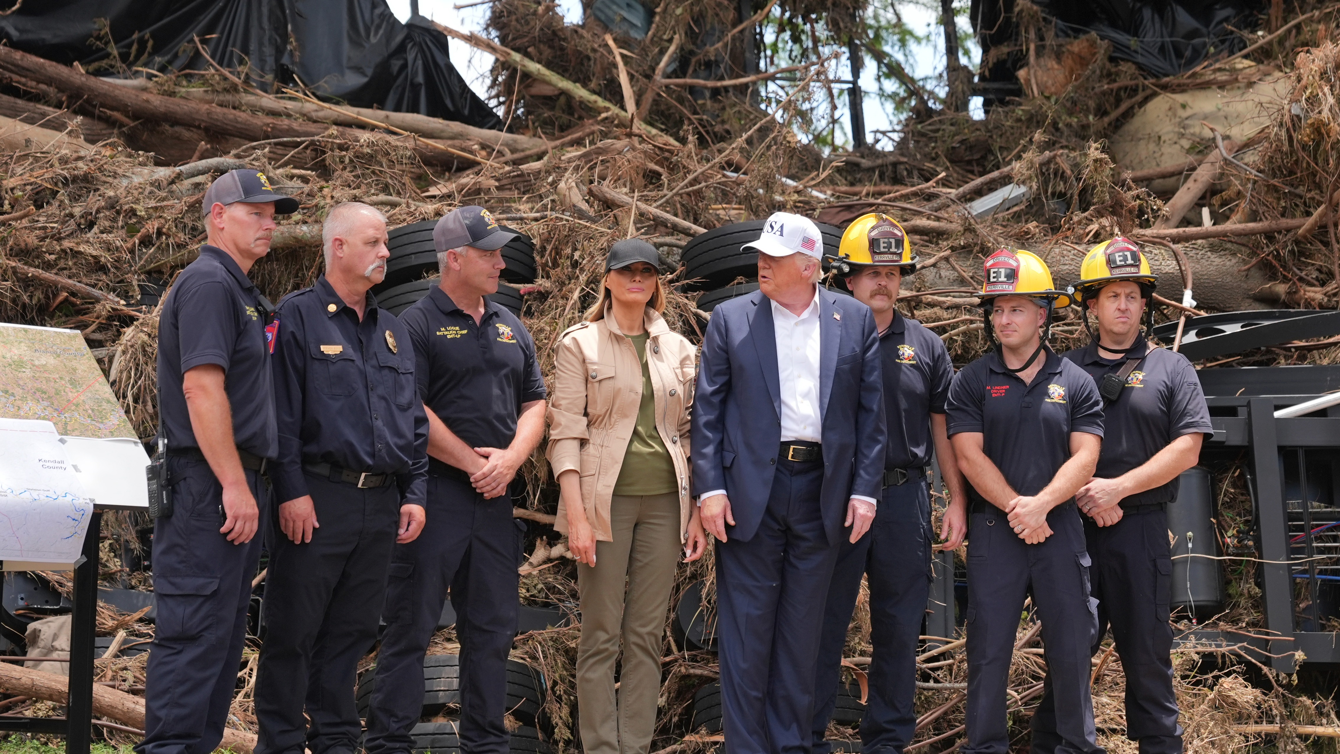 Unthinkable tragedy': Trump visits Texas after catastrophic flooding kills  more than 100 | ITV News