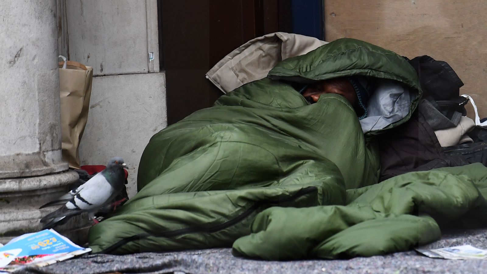 Homelessness in England rises by more than 12% in past year | ITV News