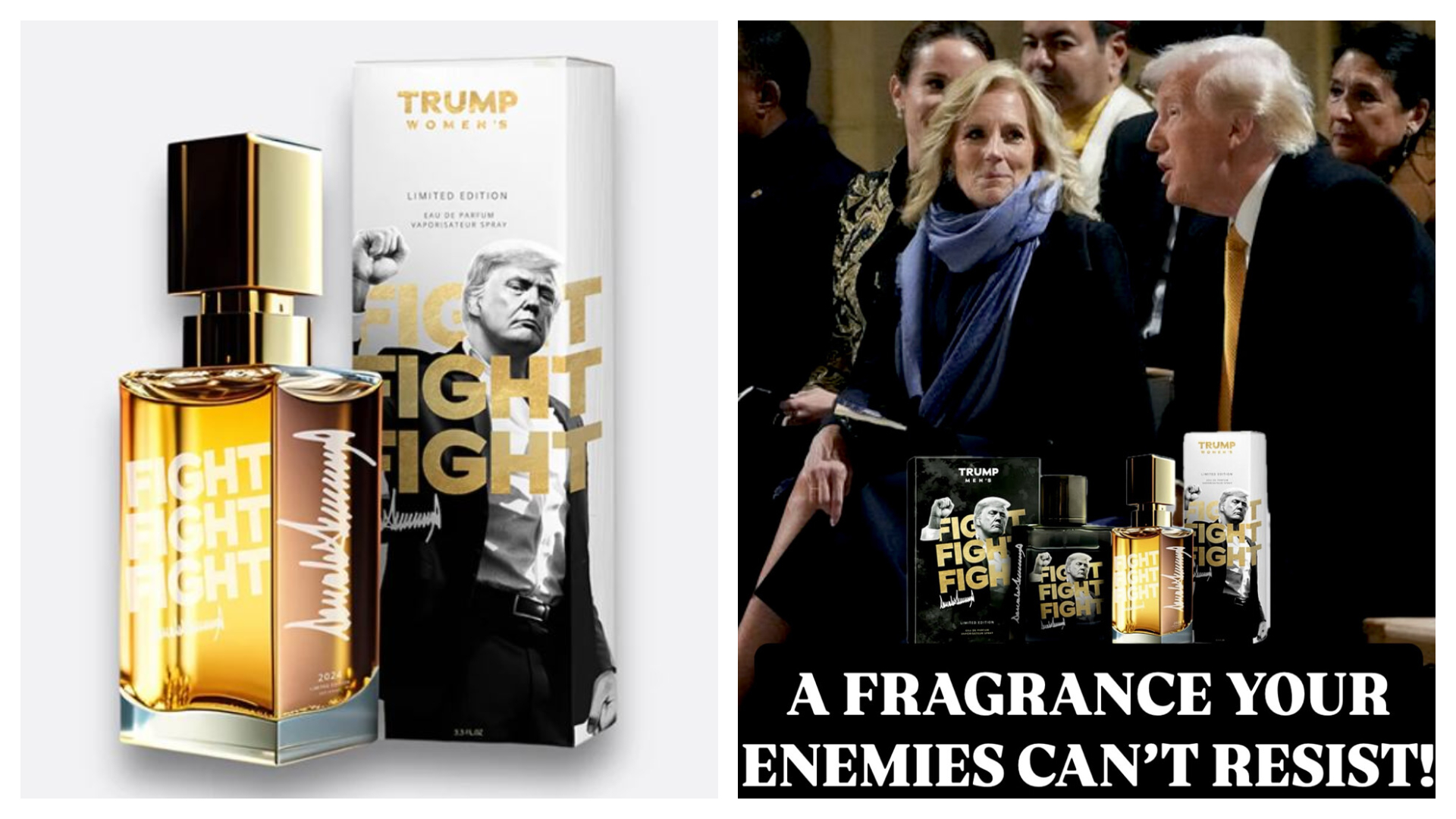 'A Fragrance Your Enemies Can't Resist': Donald Trump Launches New ...