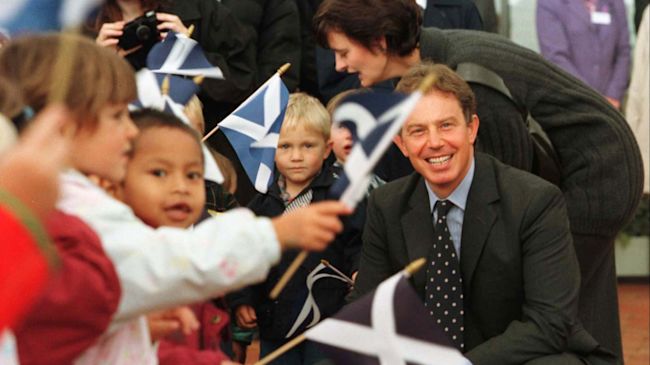 In 1997 the then PM Tony Blair established the Referendums (Scotland and Wales) Act, which allowed the countries to vote on devolution.