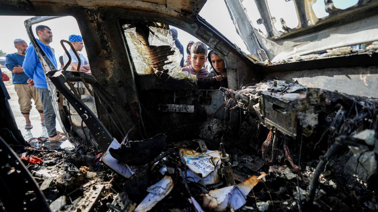 'Unintended' Israeli airstrike killed three Brits delivering aid in Gaza