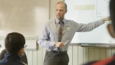 A maths teacher from a school in south-west London has won a global “Covid hero” award for his efforts during the pandemic.
