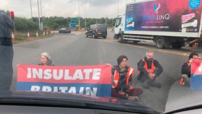 Climate activists Insulate Britain have blocked the M11 and M25 in Essex.