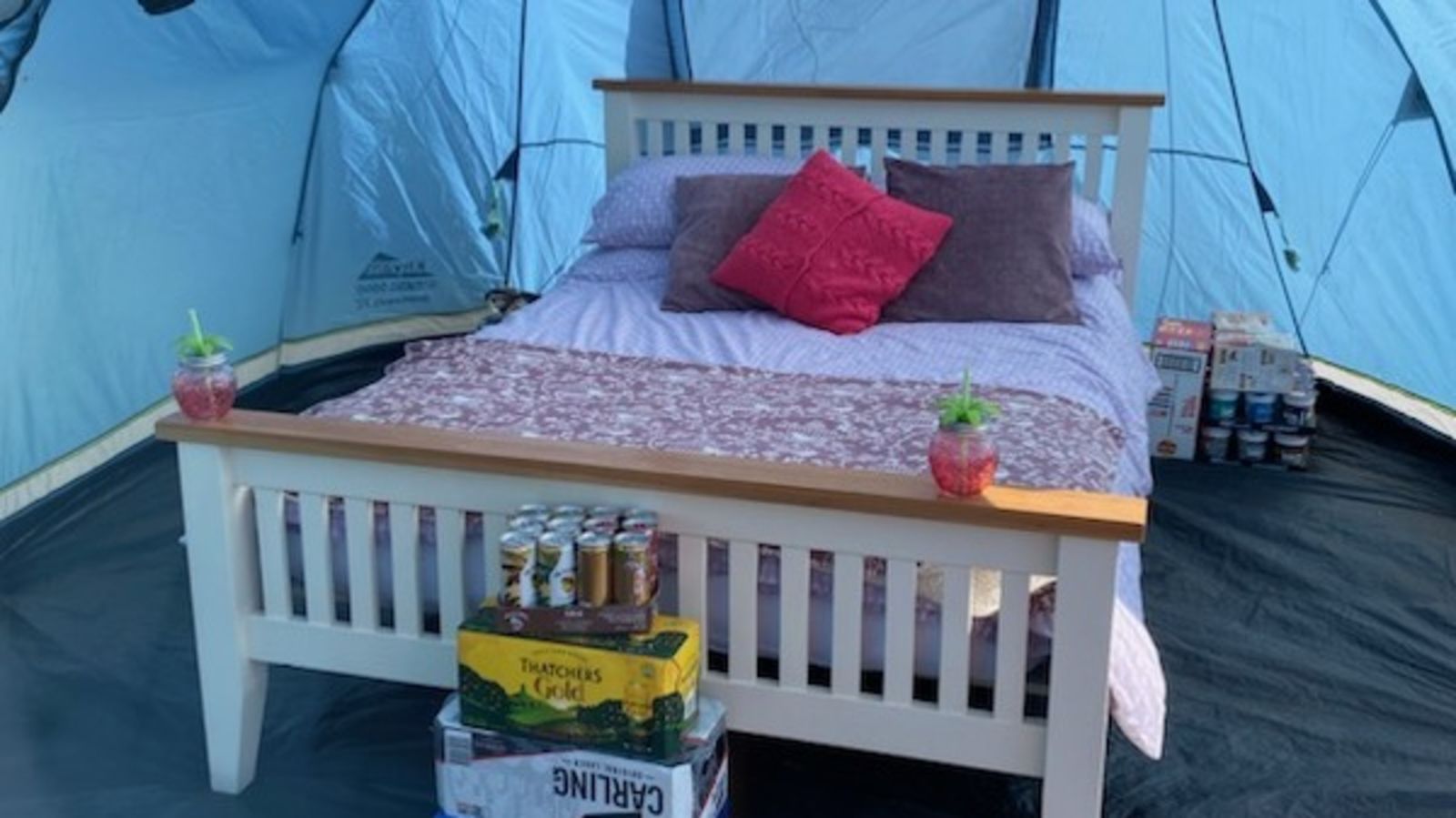 Horizon online bed tent