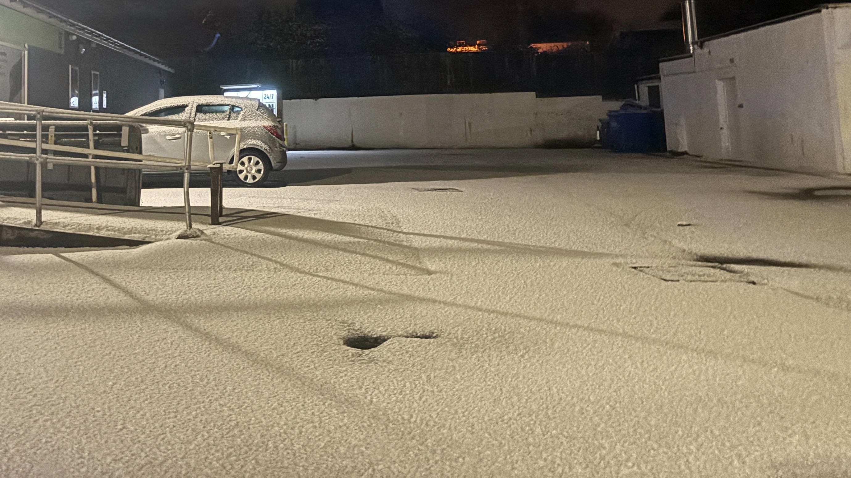 Flights suspended at Bristol Airport and drivers warned of icy