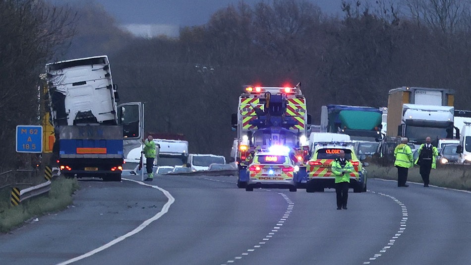 HGV driver in critical condition after being 'struck by own vehicle' on ...