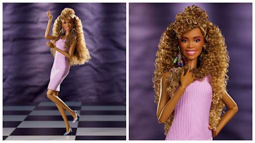 Whitney Houston honoured with new Barbie doll